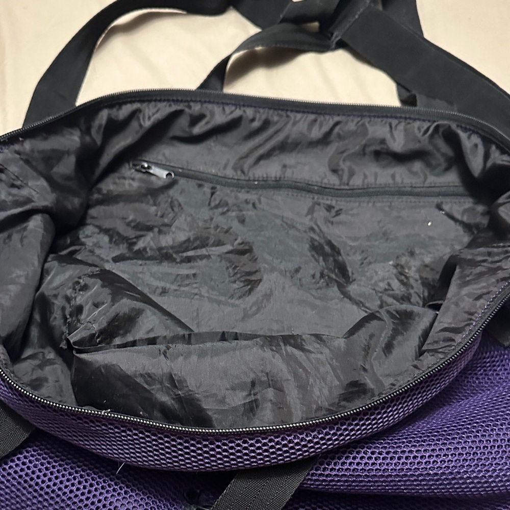 Under Armour Black and Purple Gym Bag - Picture 4 of 5